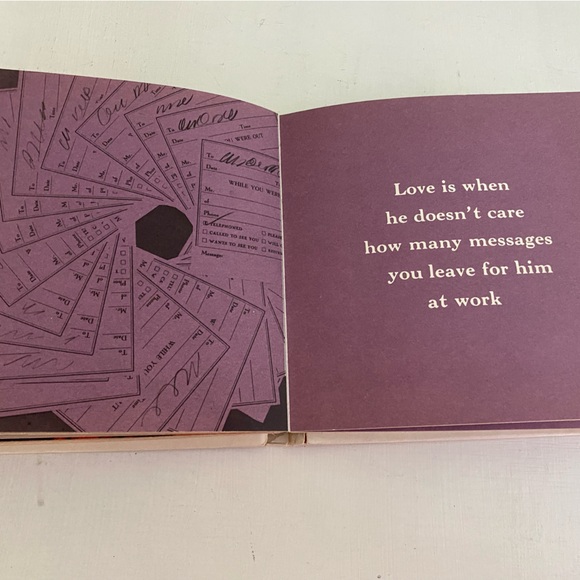 Vintage Book “Love is when you meet a man who doesn’t live with their mother” - Picture 7 of 14